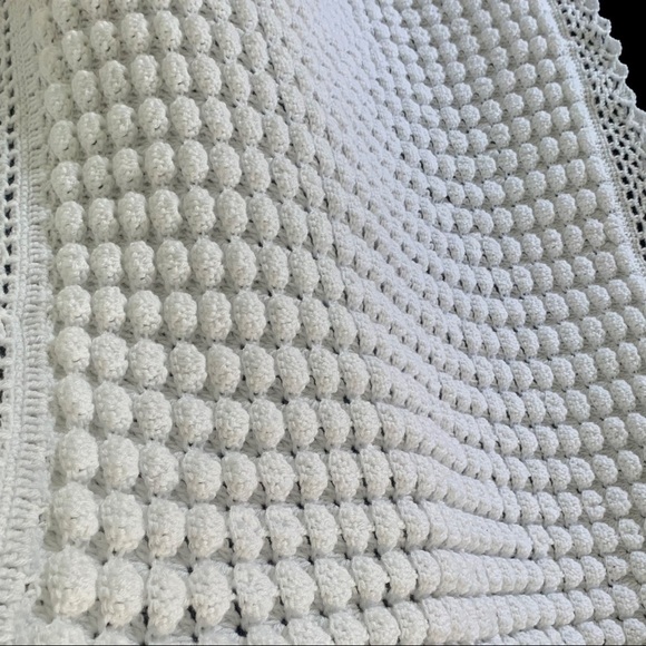 Hand crochet custom made baby blanket - Picture 6 of 16